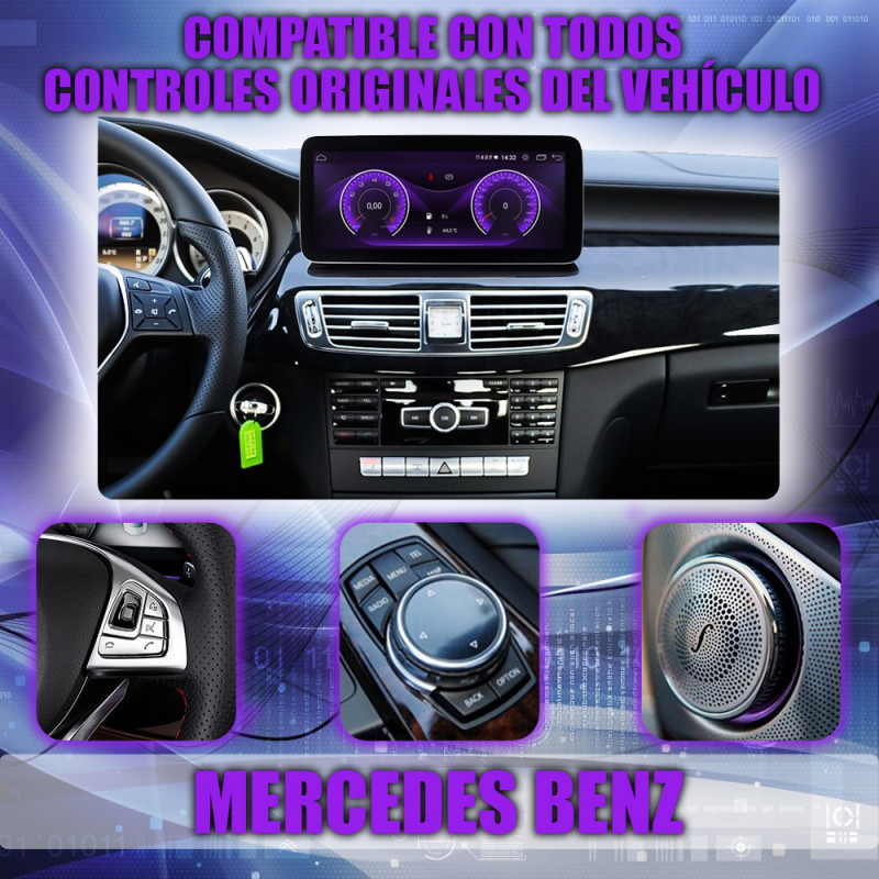 PANTALLA GPS MERCEDES BENZ CLS W218 C218 2013-2015 NTG 4.5