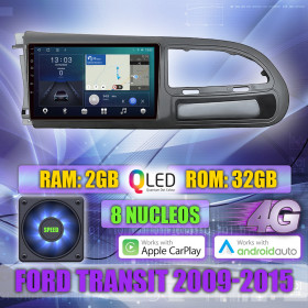 PANTALLA GPS FORD TRANSIT 2009-2015 9 PULGADAS CARPLAY ANDROID