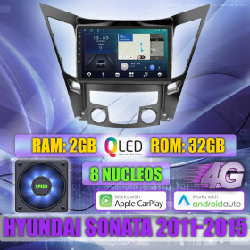 PANTALLA GPS HYUNDAI SONATA 2011-2015 9 PULGADAS CARPLAY