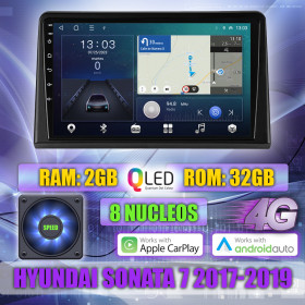 PANTALLA GPS HYUNDAI SONATA 7 2017-2019 9 PULGADAS CARPLAY