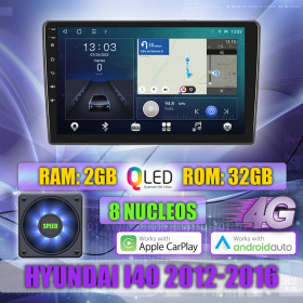 PANTALLA GPS HYUNDAI i40 2012-2016 9 PULGADAS CARPLAY ANDROID