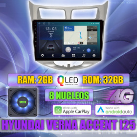 PANTALLA GPS HYUNDAI VERNA, ACCENT, SOALRIS, i25, 2010-2016 9