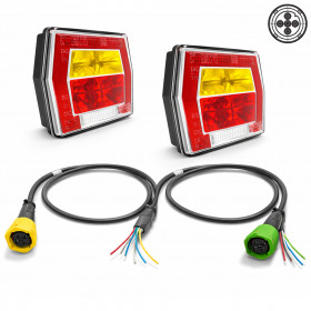 PILOTOS LED NEON TRES FUNCIONES CON LUZ MATRICULA CONECTOR