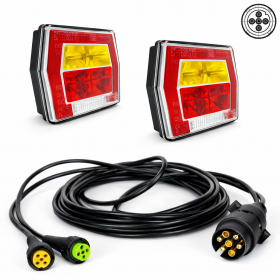PILOTOS LED NEON TRES FUNCIONES CON LUZ MATRICULA CONECTOR