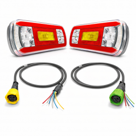 PILOTOS LED TRASEROS MULTIFUNCIONE CON CABLE 1 METRO BAJONET 5