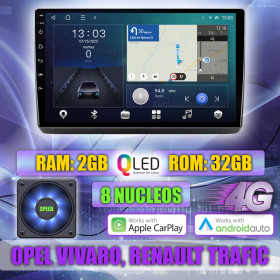 PANTALLA GPS OPEL VIVARO 2006-2010, RENAULT TRAFIC 2001-2010