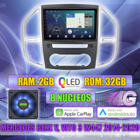 PANTALLA GPS MERCEDES BENZ CALSE V, VITO W447 2014-2020 10