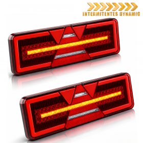 PILOTOS LED NEON MULTIFUNCIONES DE GRAN TAMAÑO PARA TRAILERS