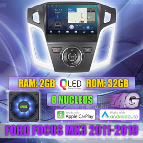 PANTALLA GPS FORD FOCUS MK3 2011-2019 9 PULGADAS CARPLAY