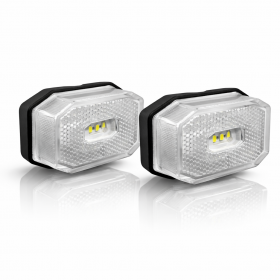 GALIBOS LED DELANTEROS BLANCOS CATADIOPTRICOS CON SOPROTE 12V