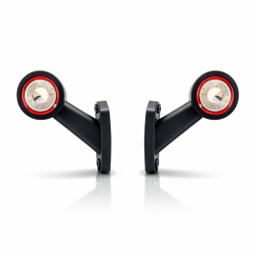 GÁLIBOS LED CUERNOS TRASEROS DOS COLORES BLANCO ROJO 12V 24V