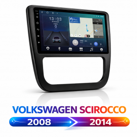 PANTALLA GPS VOLKSWAGEN SCIROCCO 2008-2014 10 PULGADAS CARPLAY