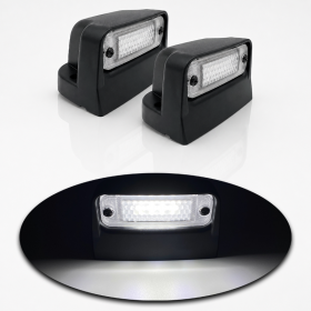 LUCES LED DE MATRICULA DE GRAN TAMAÑO PARA CAMION TRAILER 12V