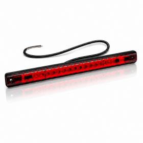 TERCERA LUZ DE FRENO BARRA 25CM 15 LED 12V 24V