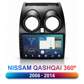 PANTALLA GPS NISSAN QASHQAI 10J 2006-2014 CAMERA VERSION 360º