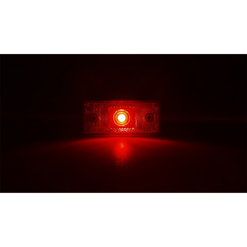 GALIBO LED TRASERO RECTANGULAR COLOR ROJO 12V 24V