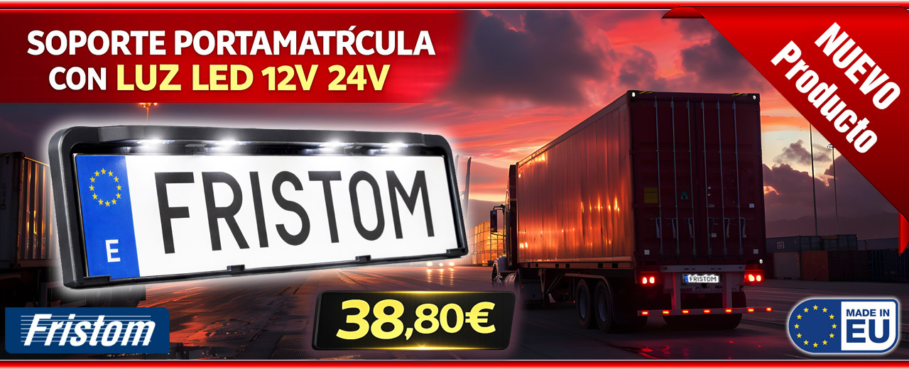 Nuevo Portamatrícula con Luz LED Disponible en Nuesta Tienda Online